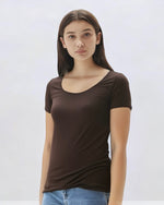 Basic Top Square Neck Korean Spandex Body hugging (M,L,XL)