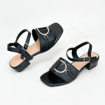 Kimodo Buckled Sandals Black