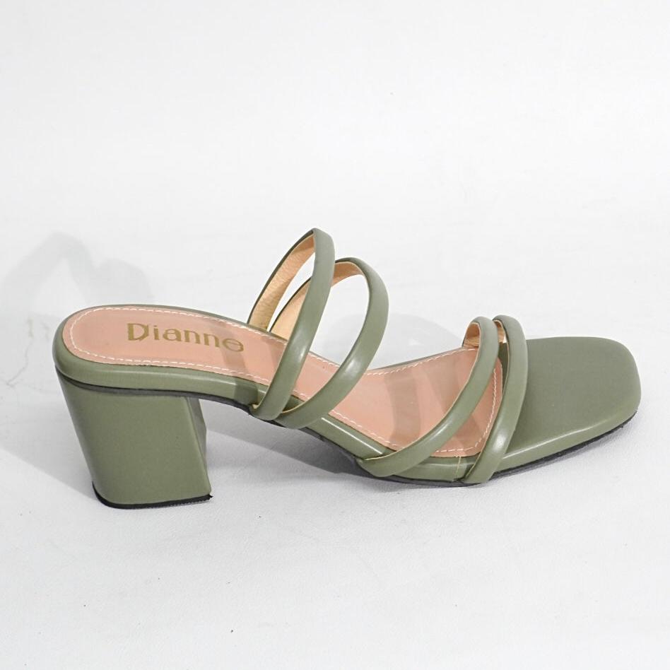 Jenny Olive Green Heel size 6,8,9