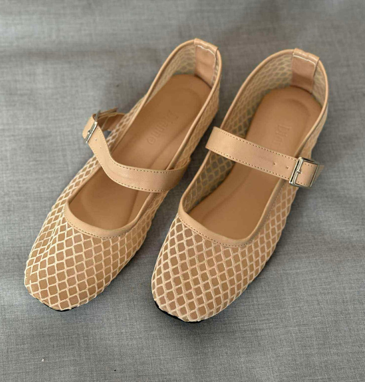 A Zarah Mesh Mary Janes