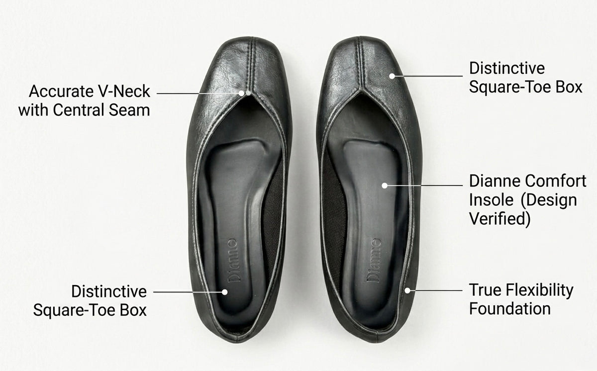A Riley Flat Shoes (Best Quality)
