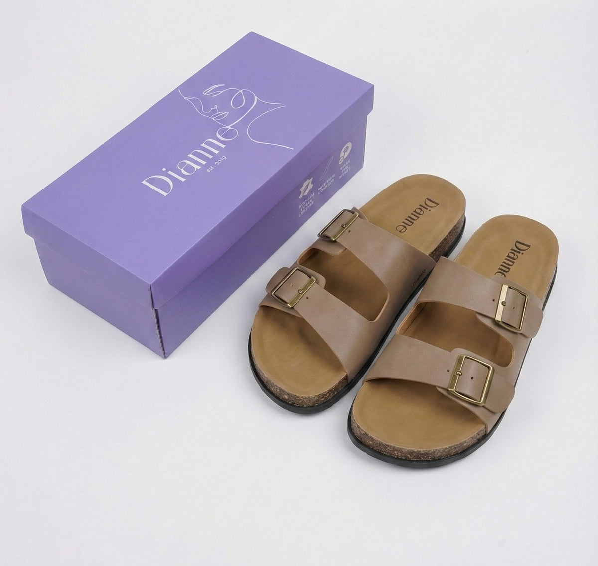 A Slides Karina Buckled Strap (Premium Box)