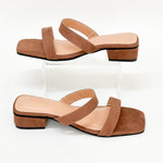 A Sabby Square Suede Sandals