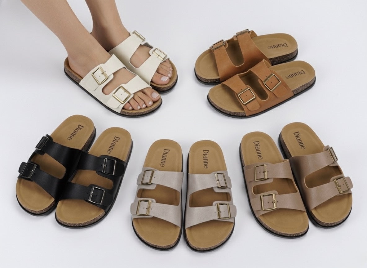 A Slides Karina Buckled Strap (Premium Box)