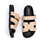 Dahlia Slides Beige
