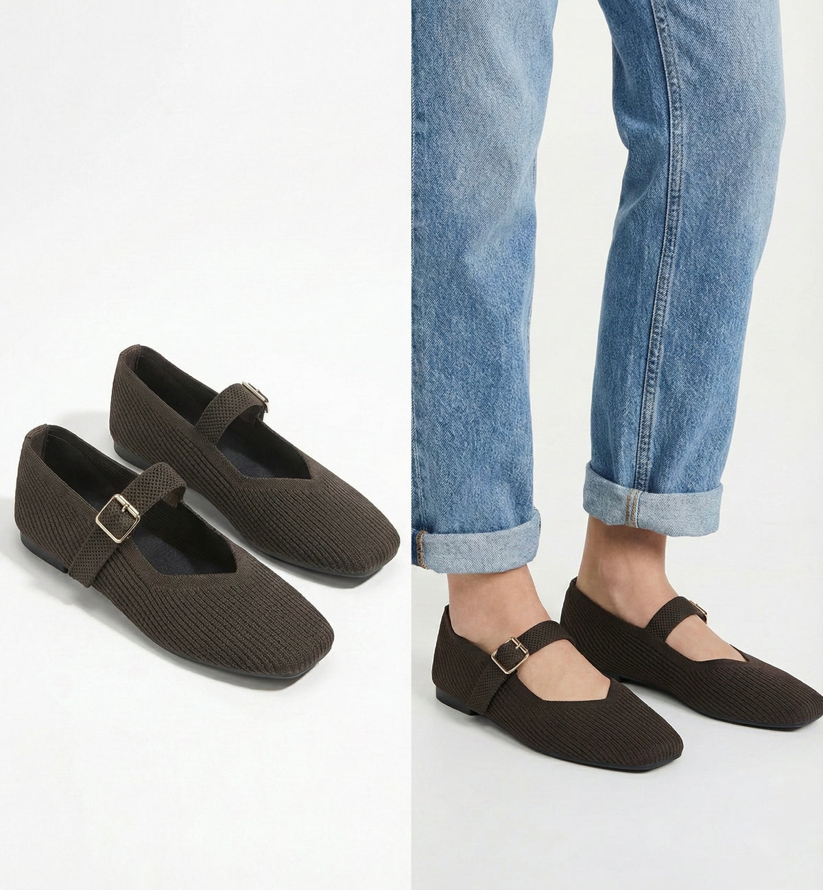 A Via Jade Knitted Mary Janes Version 2 (Premium)