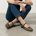 A Zarah Mesh Mary Janes