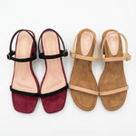 A OLIVIA Leather Heels 2 inch
