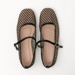 A Zarah Mesh Mary Janes