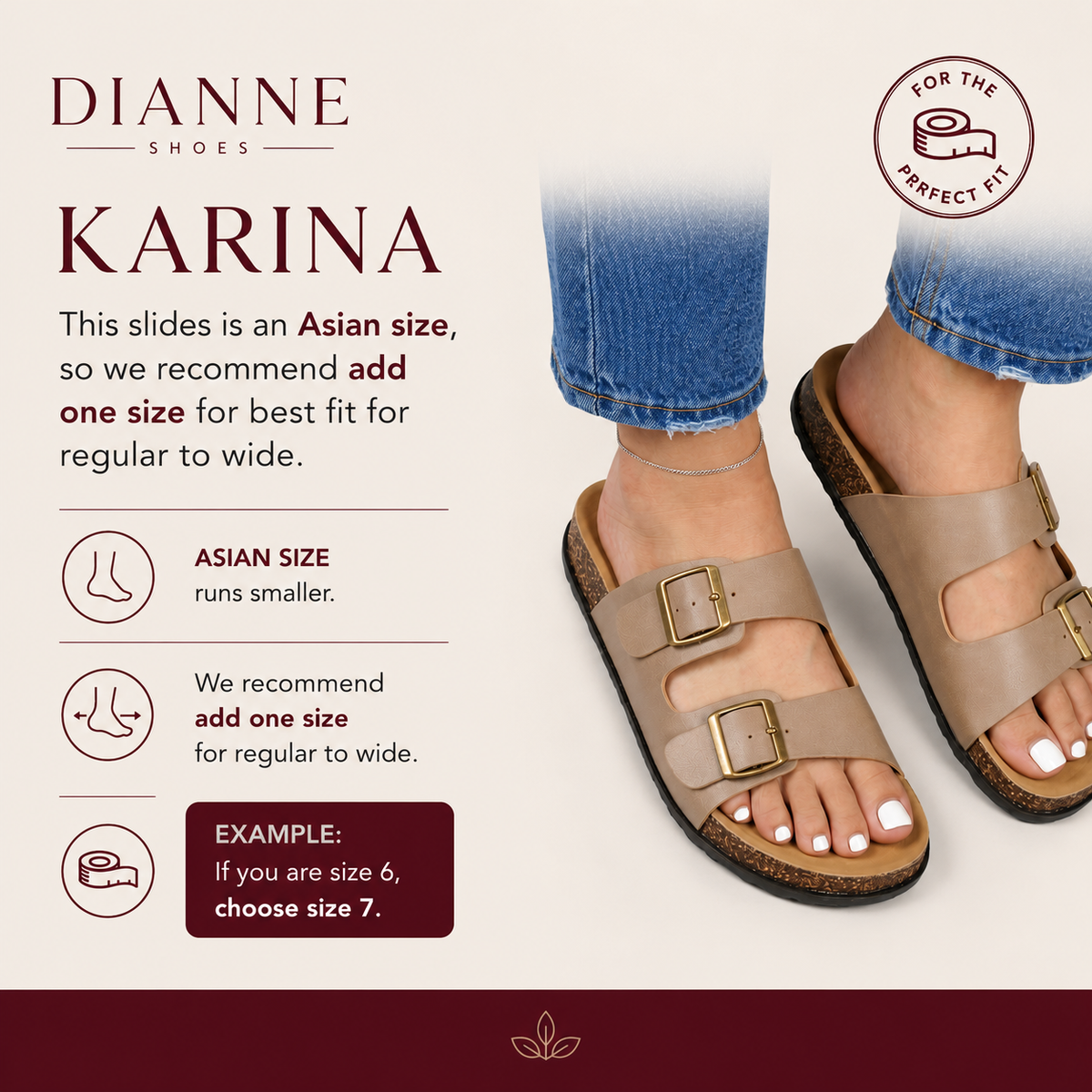 A Slides Karina Buckled Strap