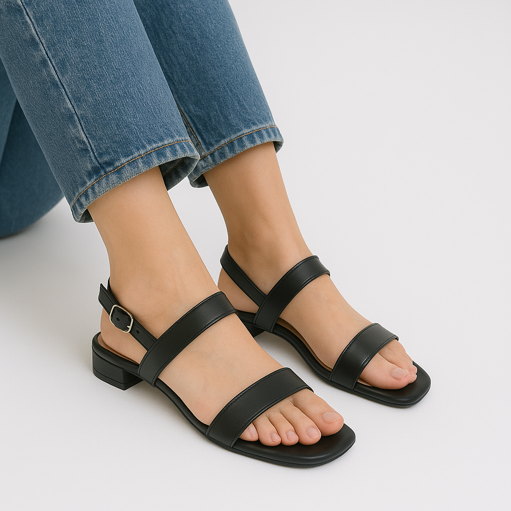 Andra Black Leather