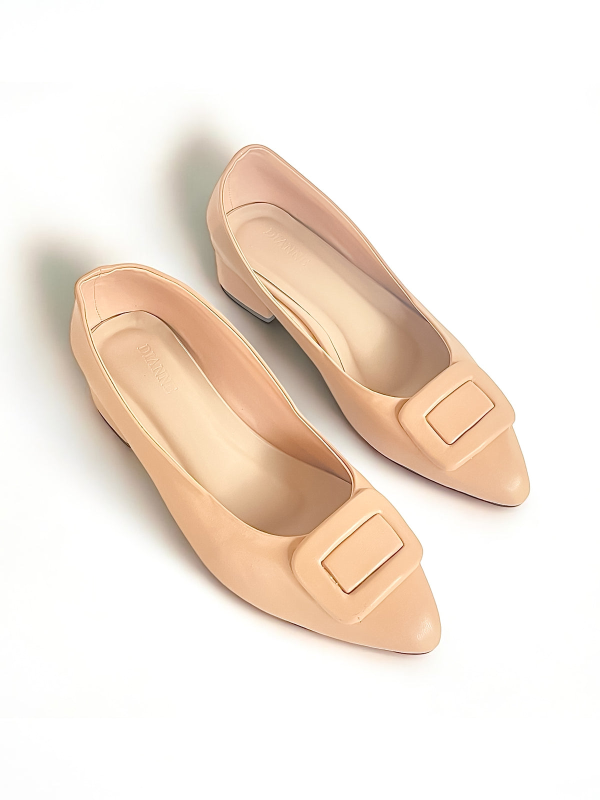 Ashley Beige Shoes Heeled