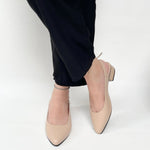 Bea Shoes Beige Leather