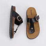Lauren Black Slides (Premium Shoebox)