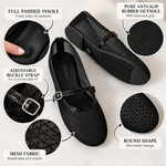 Luna Round Shape Mesh Shoes (Full Padded Insole)