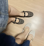 A Zarah Mesh Mary Janes