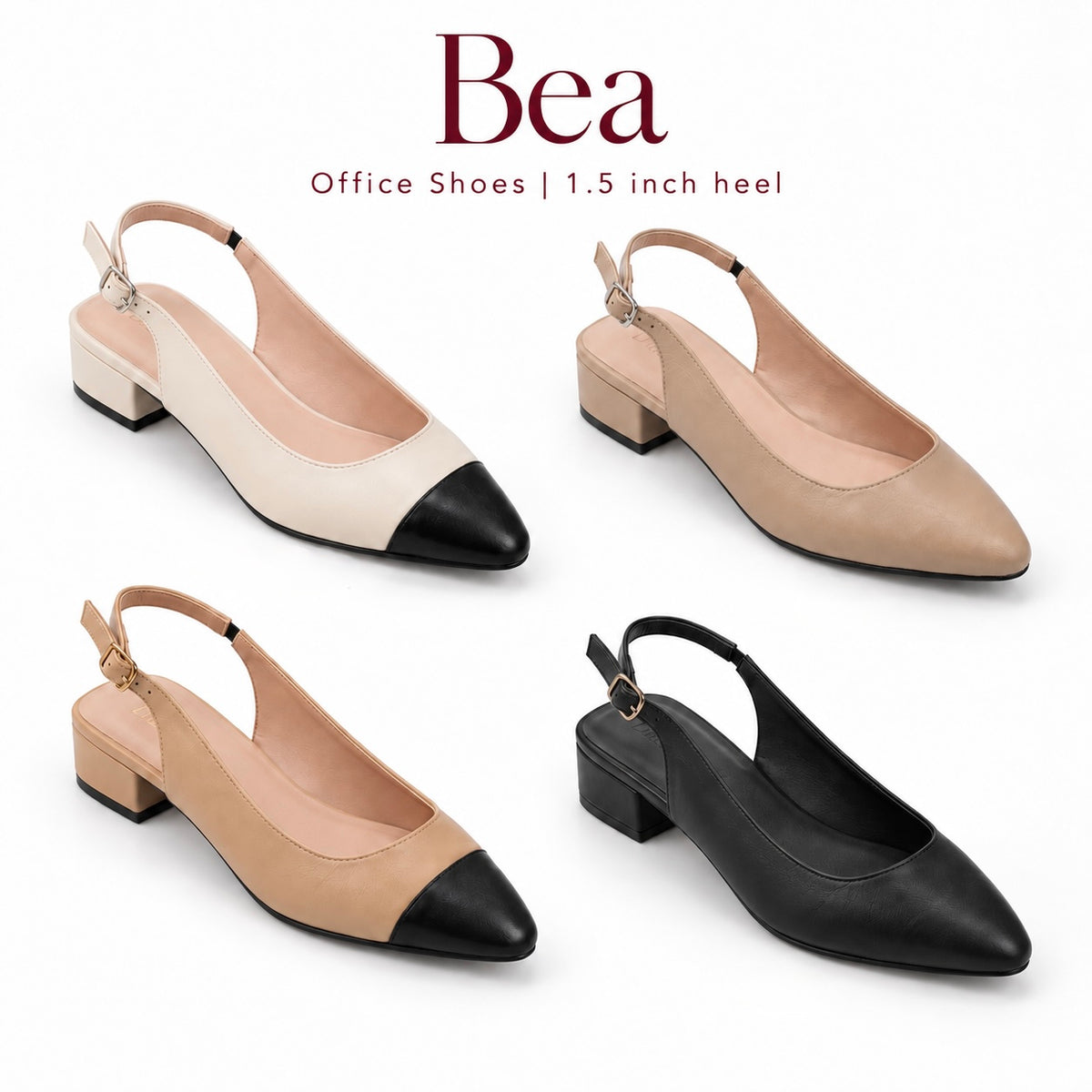 Bea Sling Shoes (Upgraded Version) MNL Warehouse