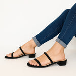 Kyla Black Suede 1 inch