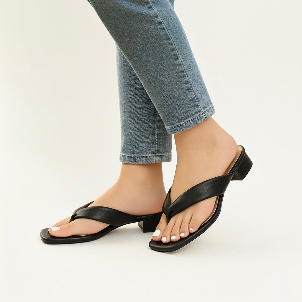 A Nicka Sandals 1 inch heel