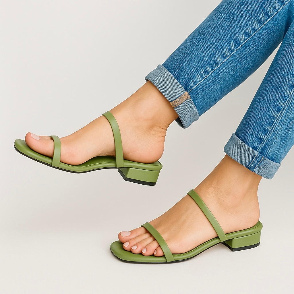 Kyla Olive Green 1 inch
