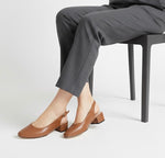 Maria Shoes Tan 1.5 inch heel