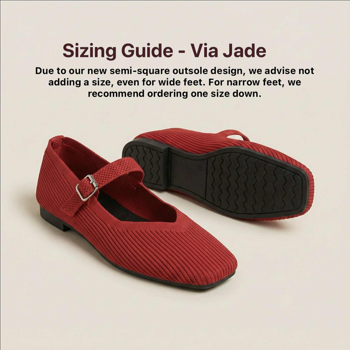 A Via Jade Knitted Mary Janes Version 2 (Premium)