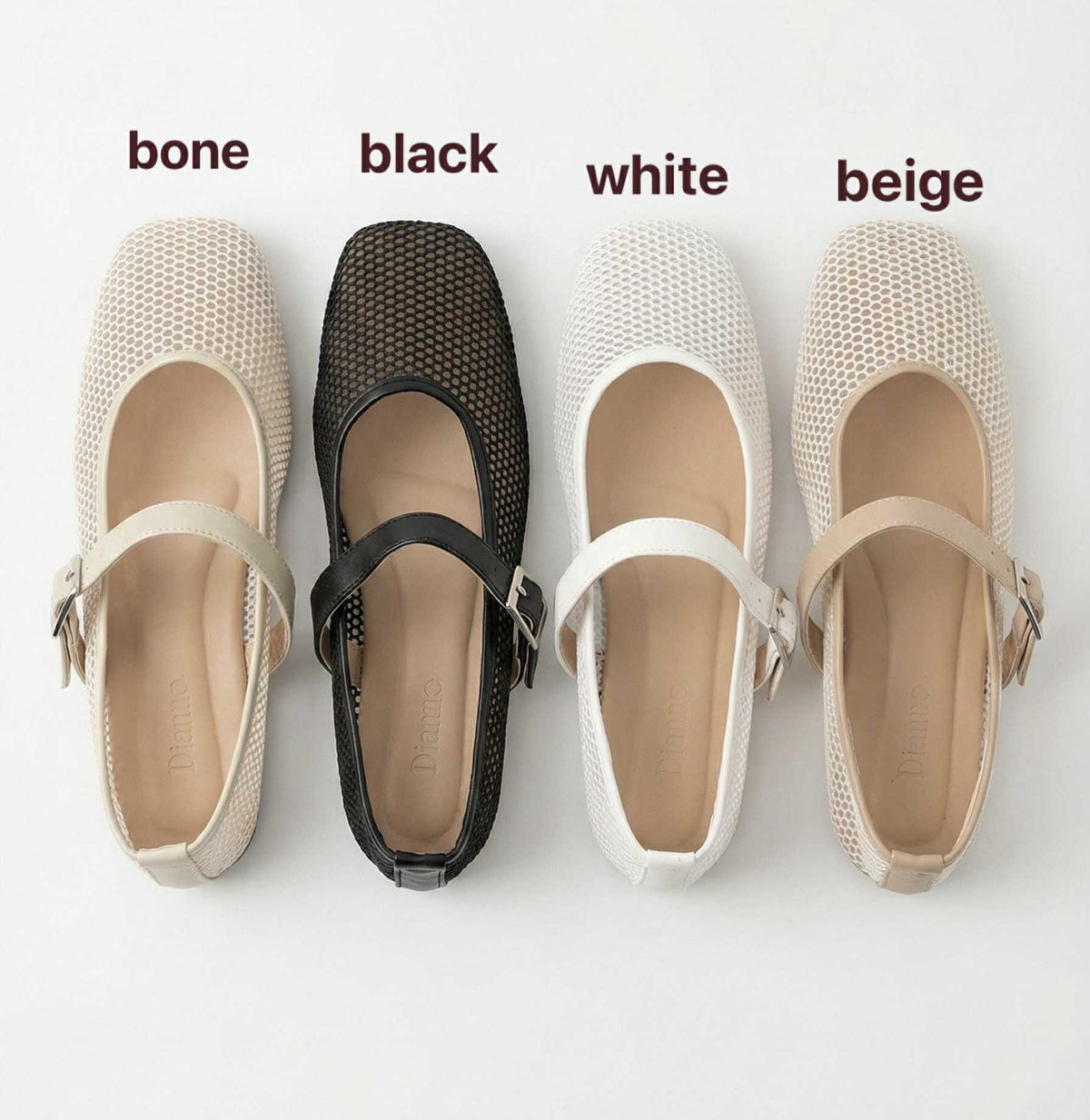 A Zarah Mesh Mary Janes