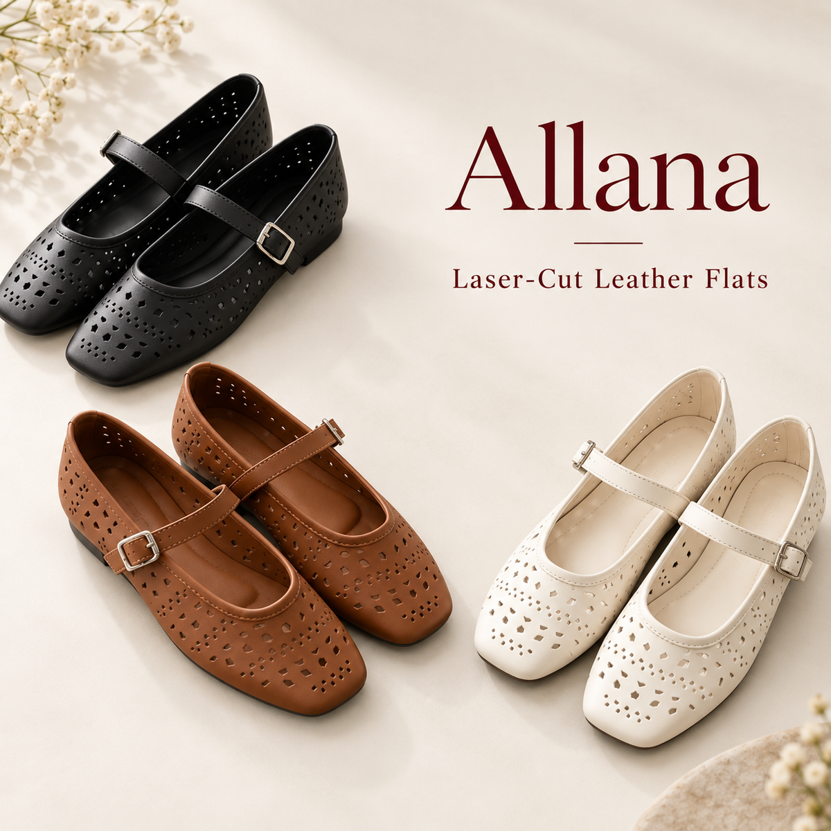 Allana Laser Cut Shoes (MNL Warehouse)
