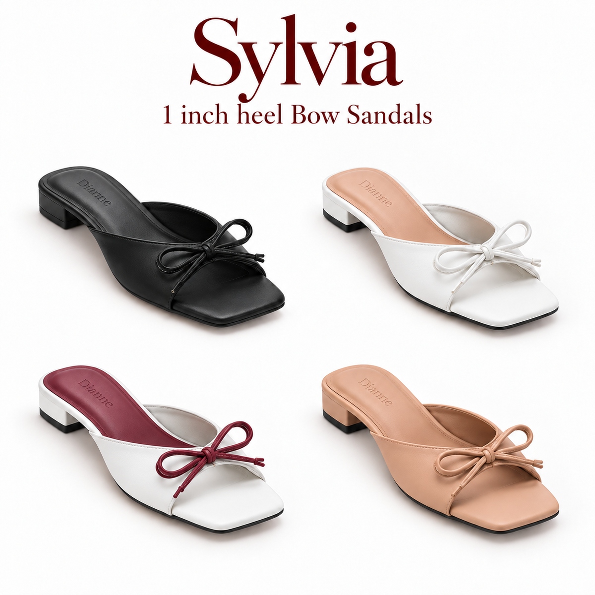 Sylvia Bow Heels (Mnl Warehouse)