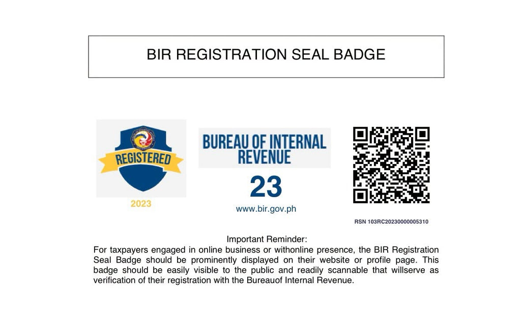 BIR Registration Seal