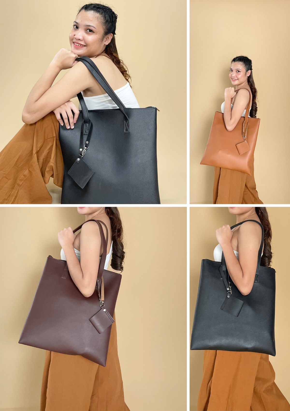 Bag Tote with Alcohol Holder