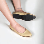 B Winona Shoes Nude Glossy