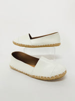 Espadrille White Leather