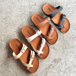 B Jasmine Slides Tan