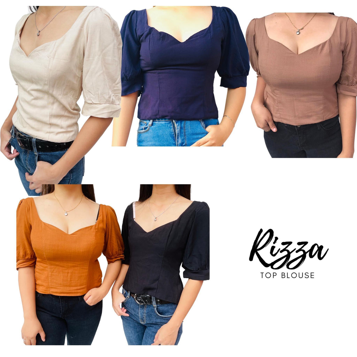 Riza Linen Blouse