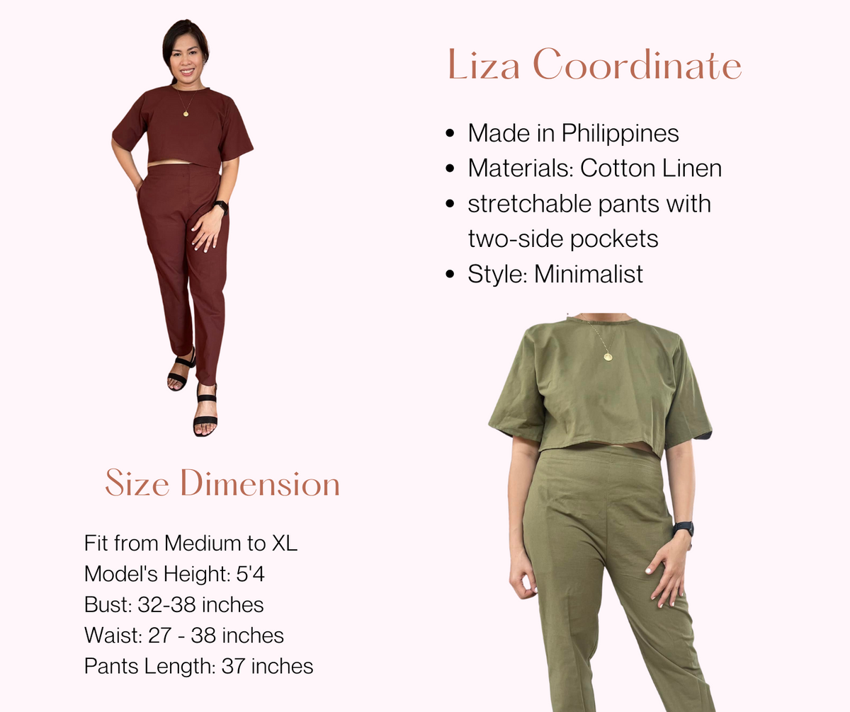 Outfits Liza Linen Army Green