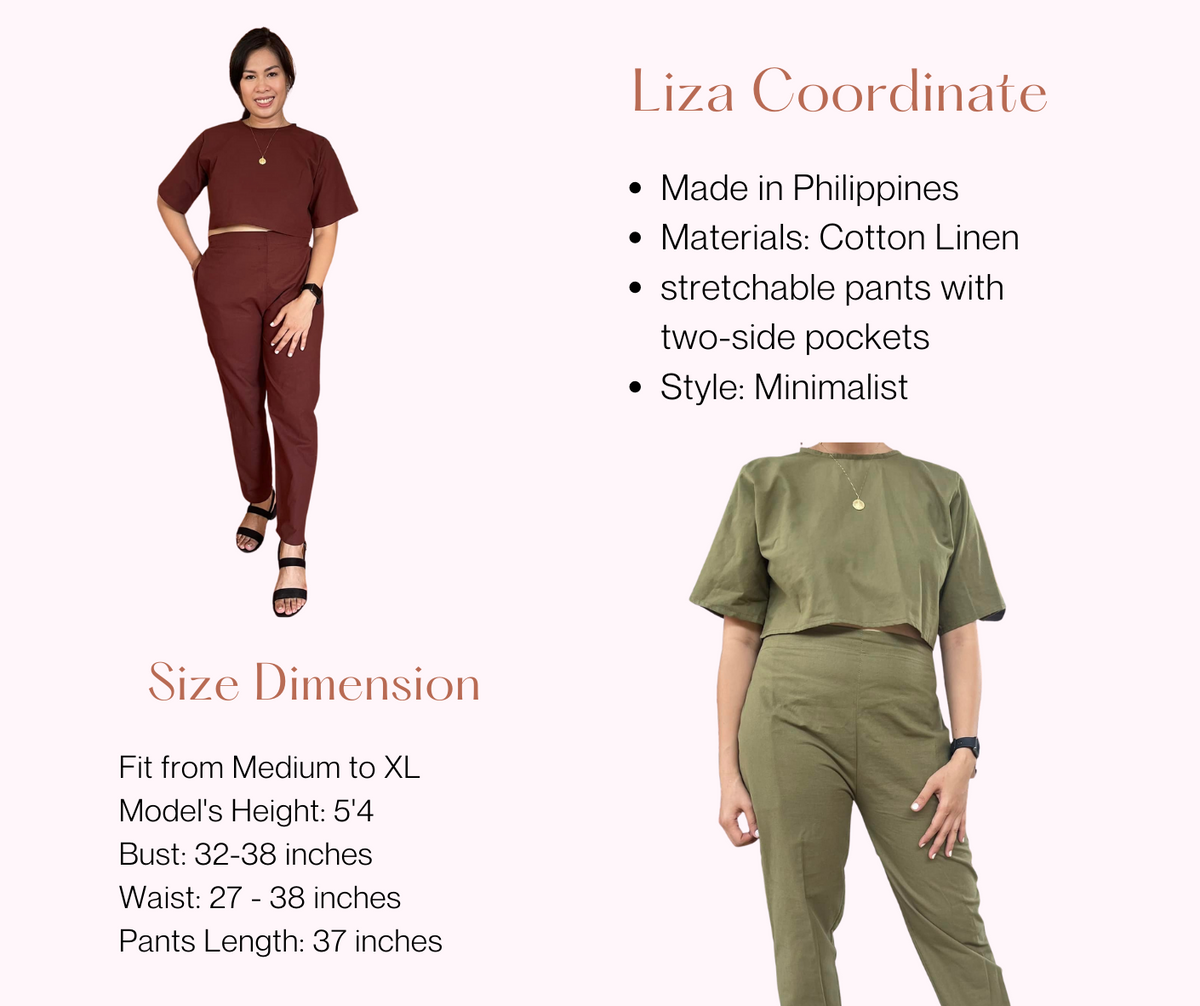 Outfits Liza Linen Choco Brown