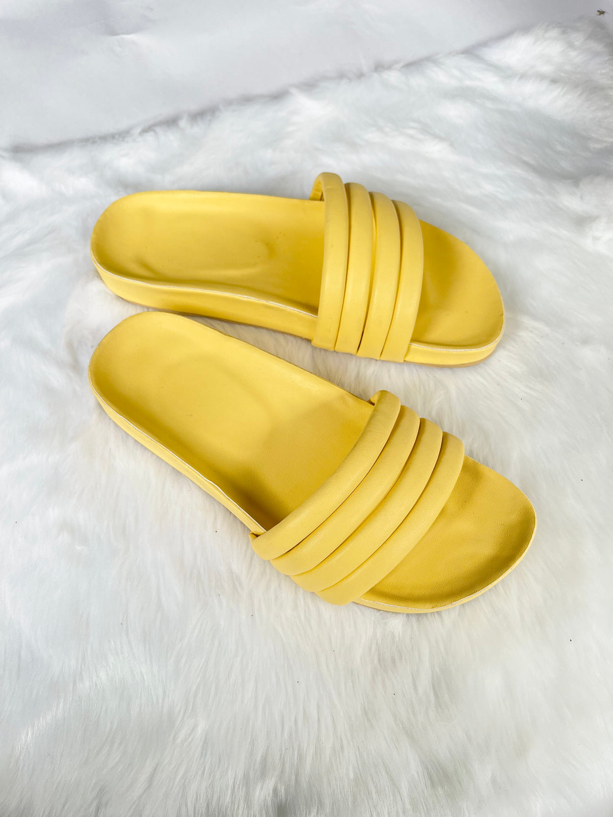 Sunny Slides Lemon Yellow size 7,9 only