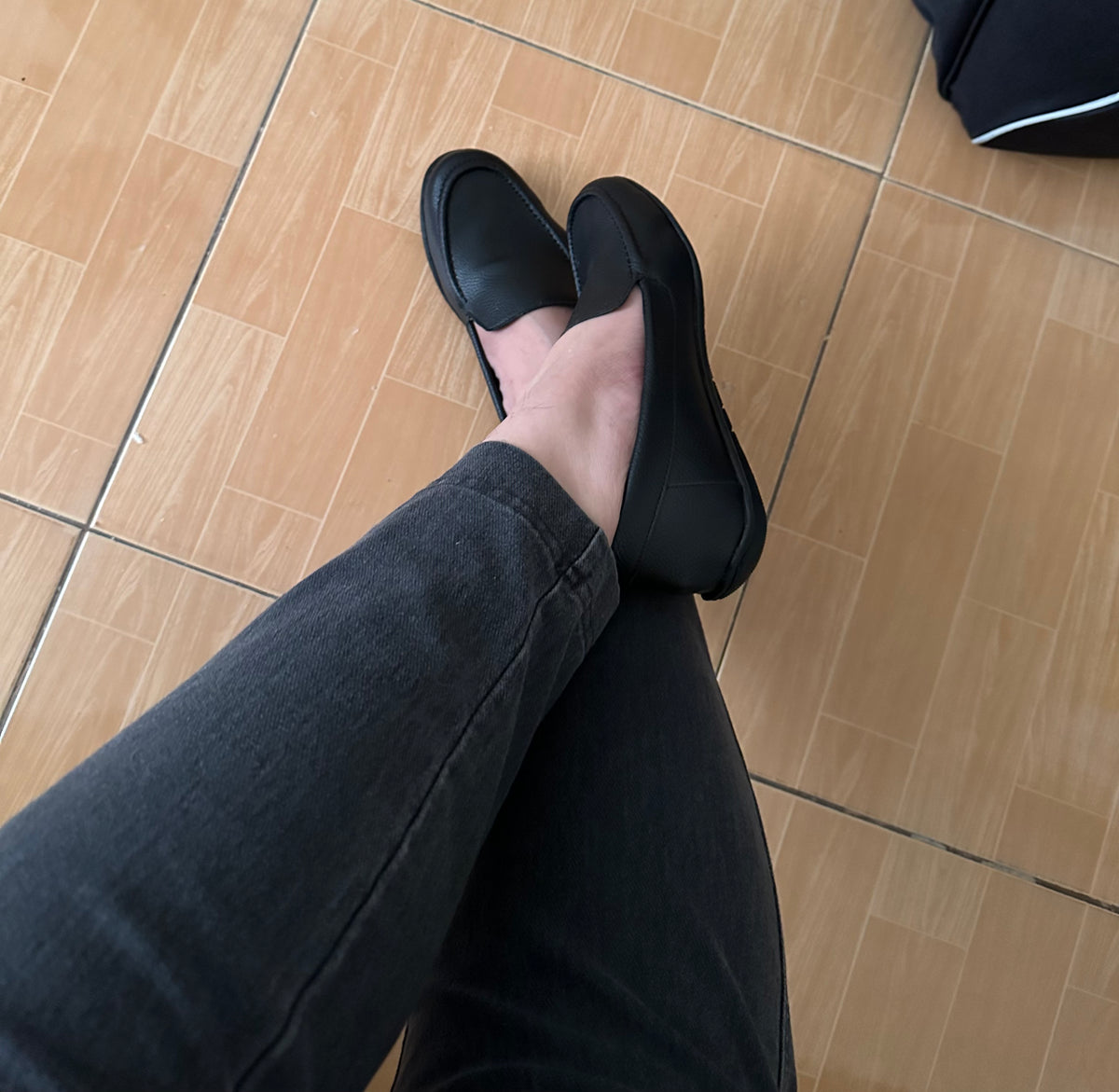 Loafer Shoes Black Premium sole use