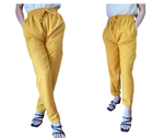 Outfits by Dianne Linen Casual Pants in Mustard