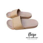 Slides Plain Beige size 9