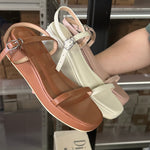 Sabby Platform Nude 2inch size 9,10